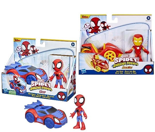 Spidey Prietenii Extraordinari - Set Vehicul si Figurina - asortat / 3