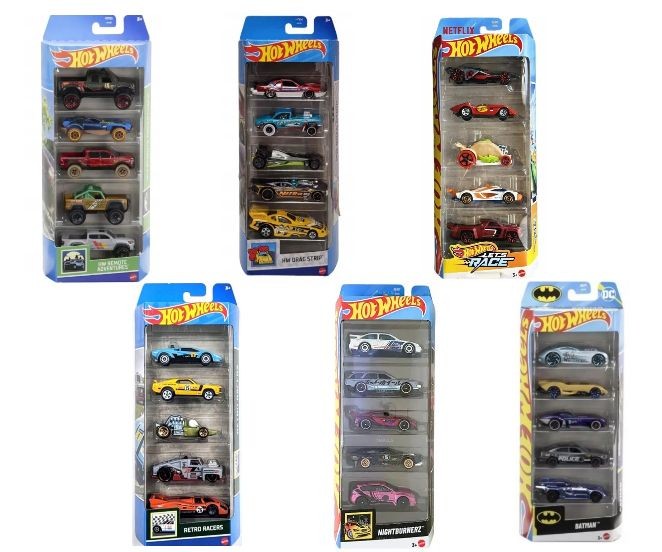 Masinute Hot Wheels - 5 buc. - asst. / 12