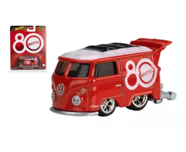 Hot Wheels Premium Mattel 80 Anniversary Volkswagen Kool Kombi, 1:64