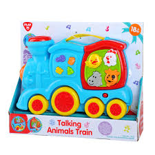 Talking Animals Train - Tren interactiv cu animale