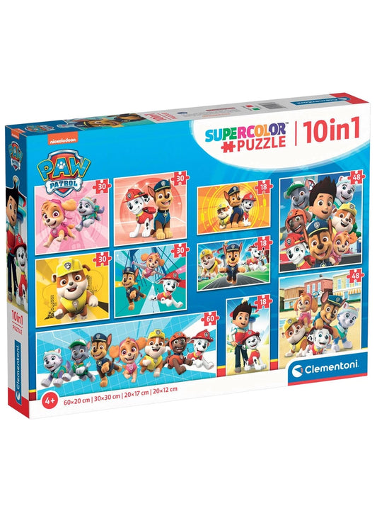 Puzzle Clementoni 10 In 1 (18-30-48-60) - Paw Patrol