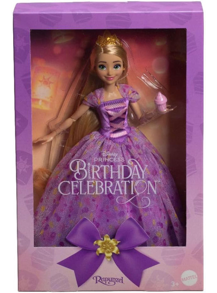 Mattel  Papusa Disney Princess Birthday Celebration Rapunzel