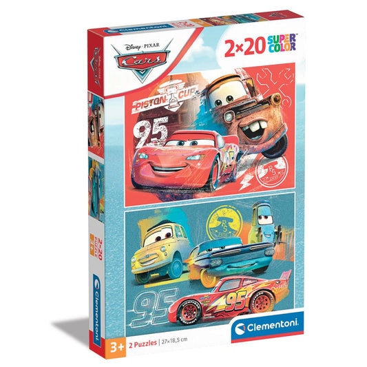 Puzzle Clementoni 2x20 Piese - Disney Cars