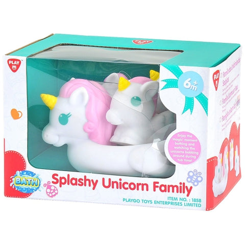 Splashy Unicorn Family - Familie De Unicorni Pentru Baie