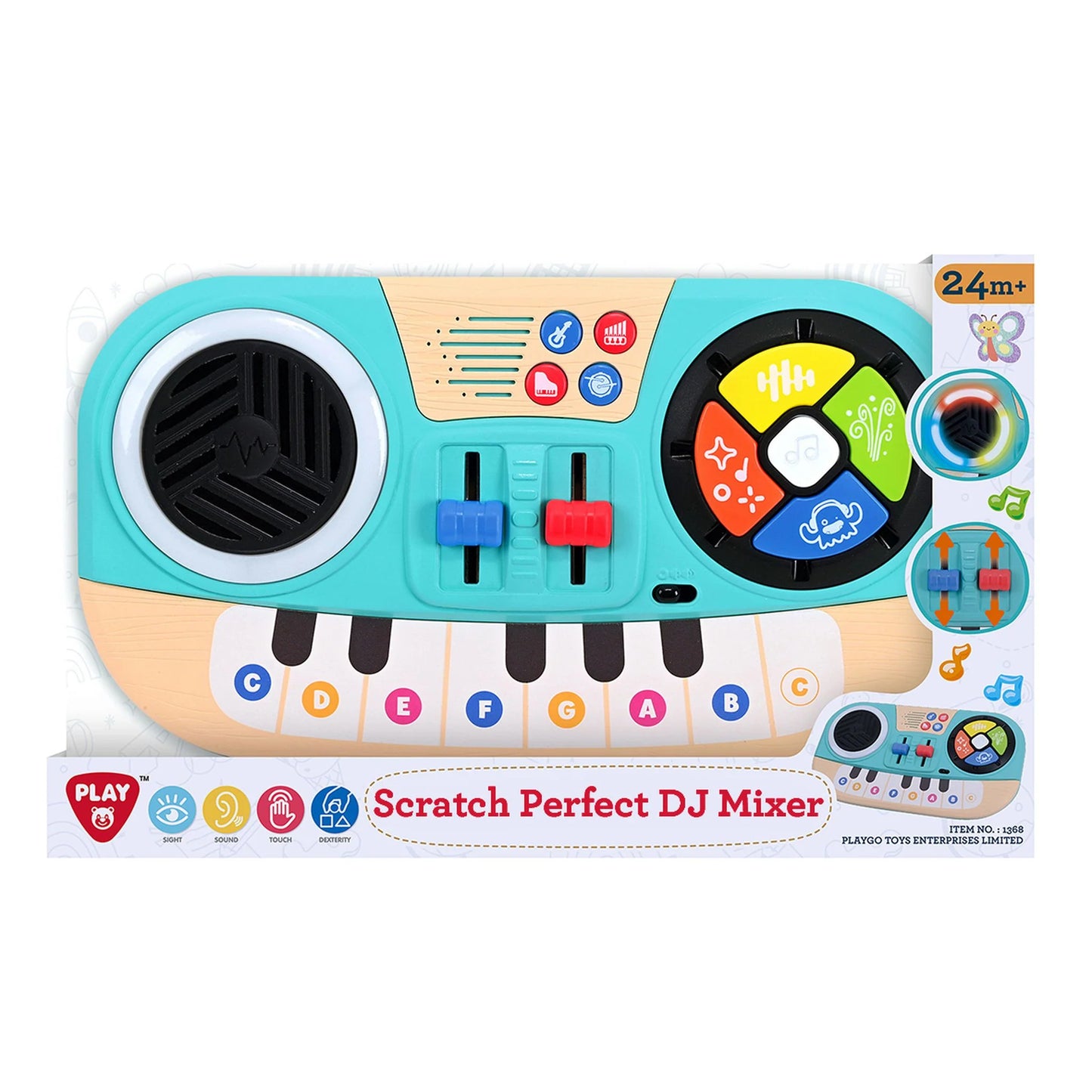 Scratch Perfect DJ Mixer - Sintetizator cu mixer DJ