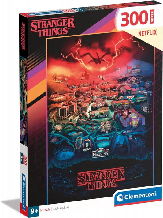 Puzzle Clementoni Super 300 Piese - Stranger Things
