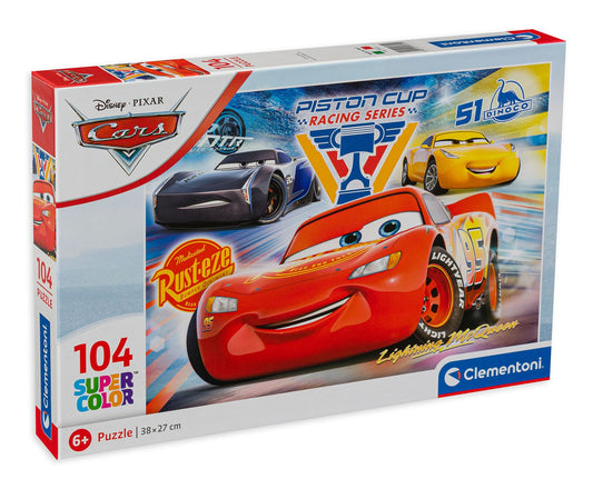 Puzzle Clementoni  104 CARS 3
