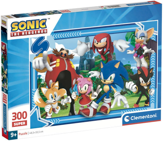 Puzzle Clementoni Super 300 Piese - Sonic