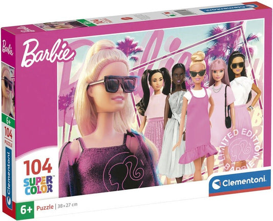 Puzzle Clementoni 104 Piese - Barbie (model 1)