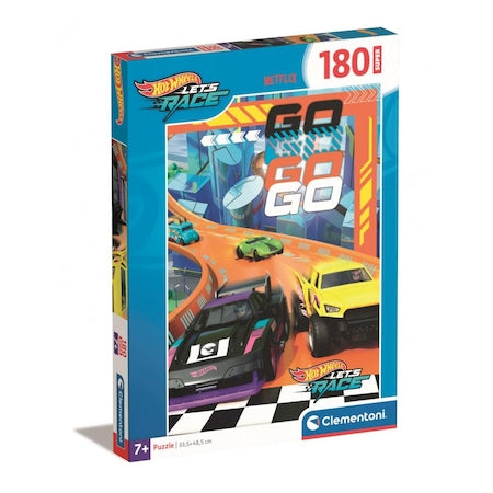 Puzzle Clementoni  180 SUPER HOTWHEELS