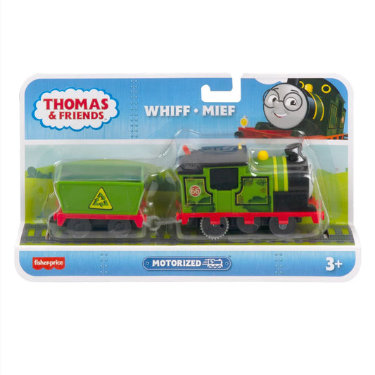 Mattel  Locomotiva motorizata Thomas si prietenii Whiff cu vagon