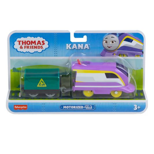 Mattel  Locomotiva motorizata Thomas si prietenii Kana cu vagon