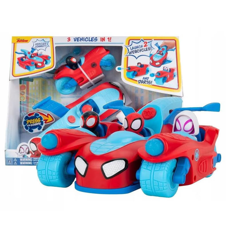 Spidey & Friends Vehicul 3 in 1 Team Split Racer / 2