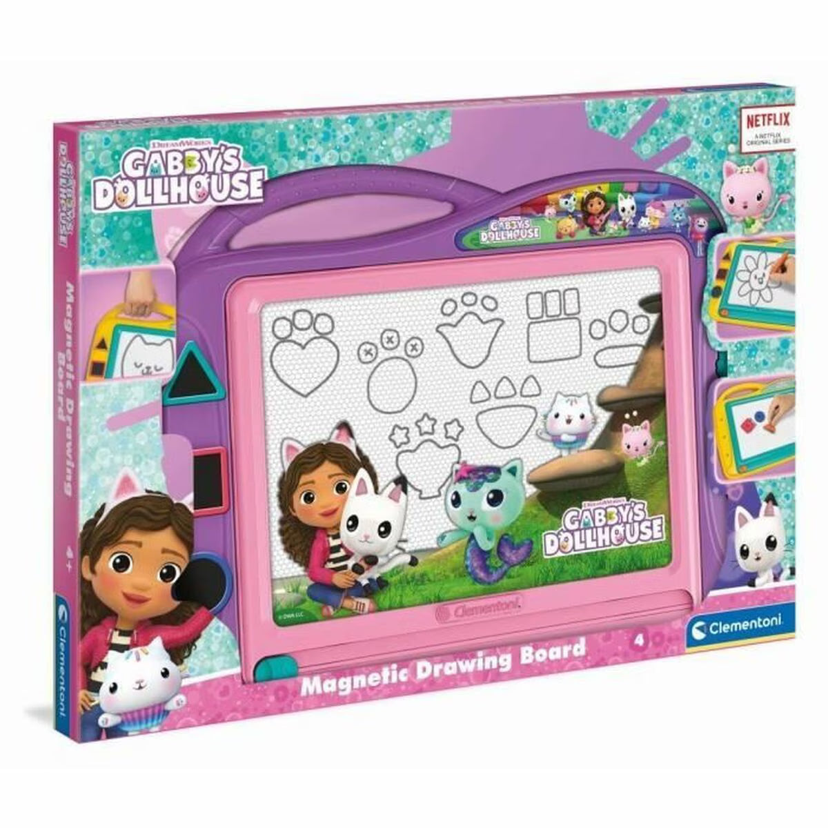 Tabla magnetica 2 in 1 Gabby's Dollhouse