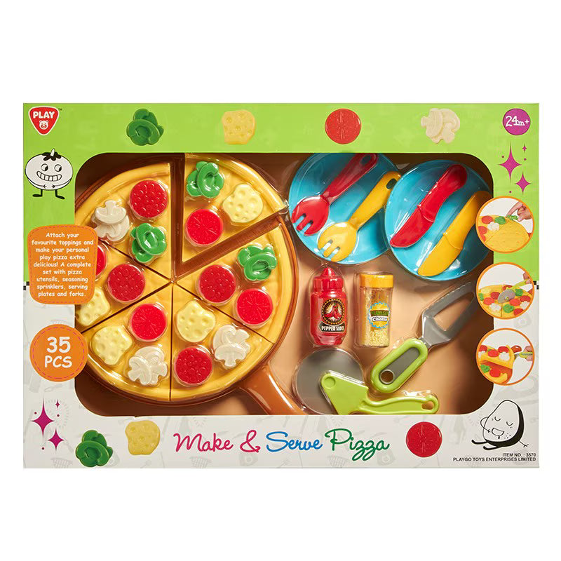 Make & Serve Pizza - Set De Preparat Si Servit Pizza