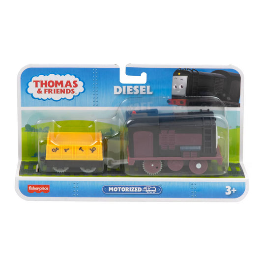 Mattel  Locomotiva motorizata Thomas si prietenii: Diesel cu vagon
