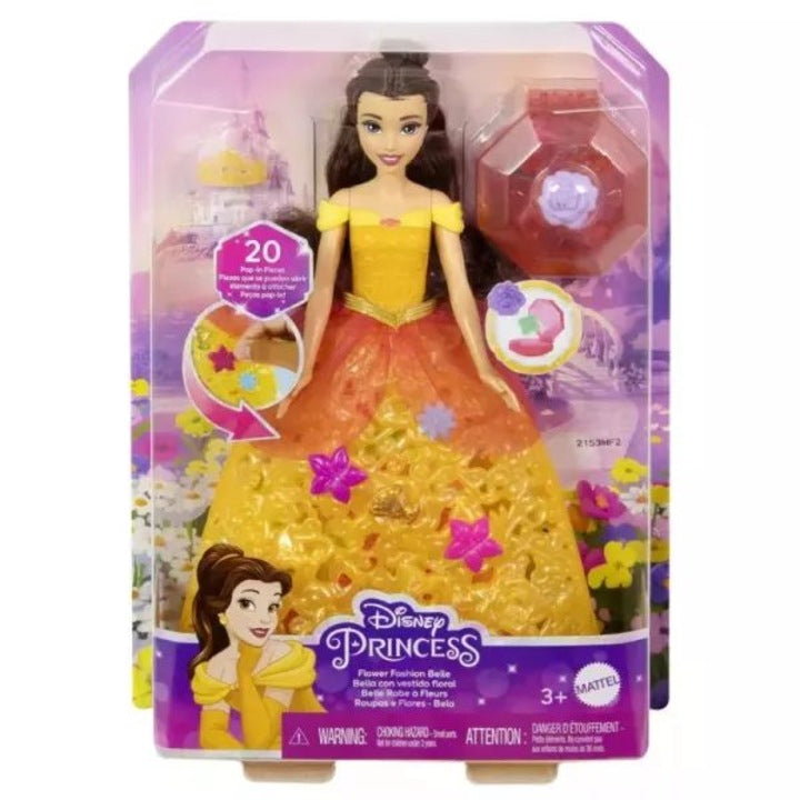 Mattel  Papusa Disney Princess Flower Fashion Belle