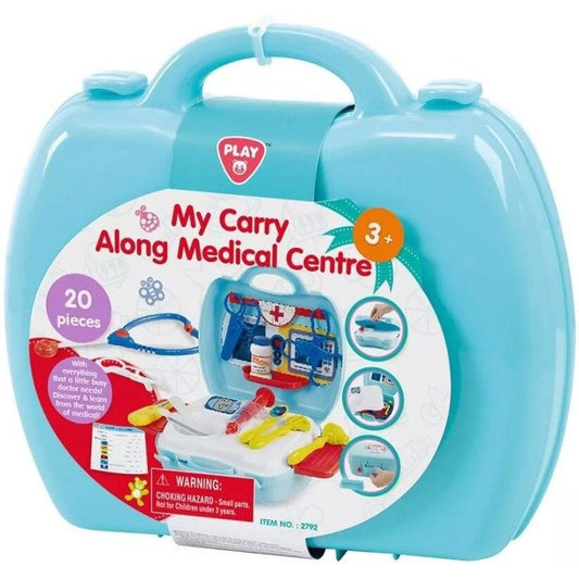 My Carry Along Medical Centre - Centru Medical In Cutie Cu 20 Piese