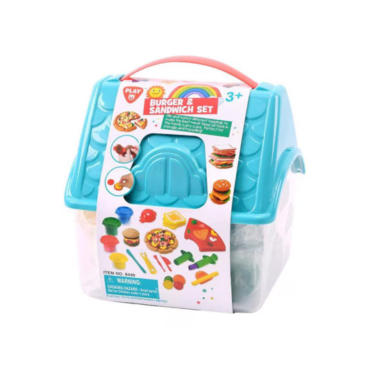Burger & Sandwich Set - Set Plastilina Fast Food