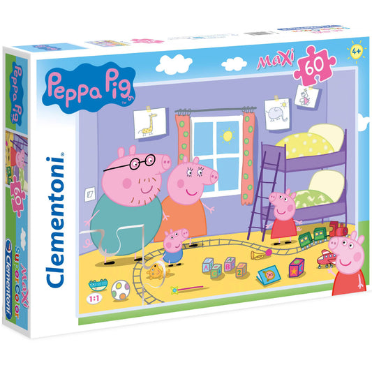 Puzzle Clementoni  60 PEPPA  PIG