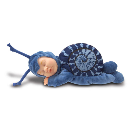 Anne Geddes - Papusa Melc 23 cm - albastru