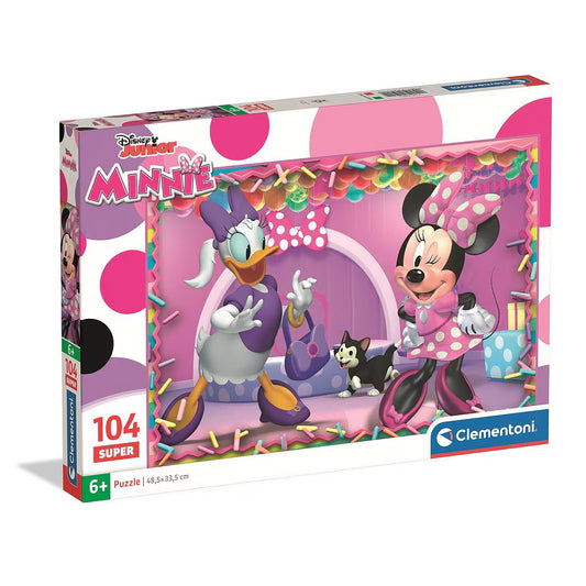 Puzzle Clementoni 104 Piese - Minnie & Daisy