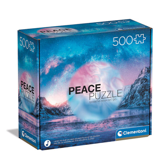 PZL 500 HQC PEACE PUZZLE - LIGHT BLUE  -
