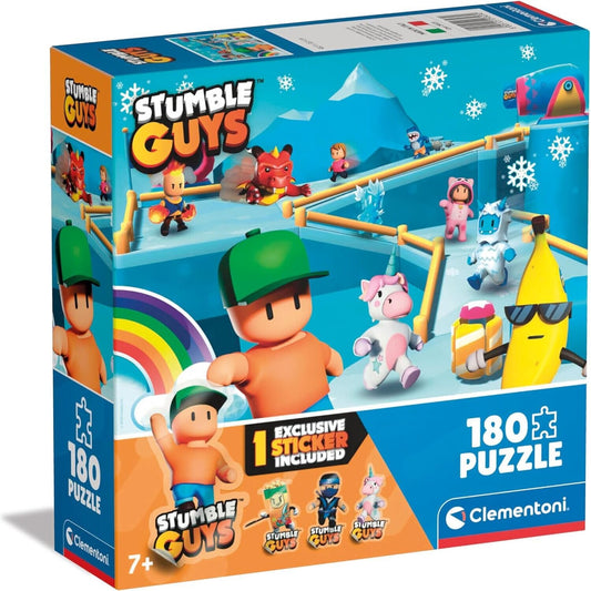 Puzzle Clementoni  180 STUMBLE GUYS SQUARE BOX-2-