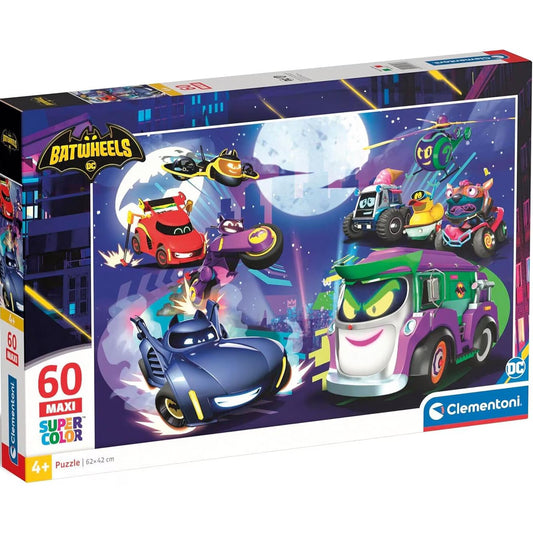 Puzzle Clementoni  60 BATWHEELS