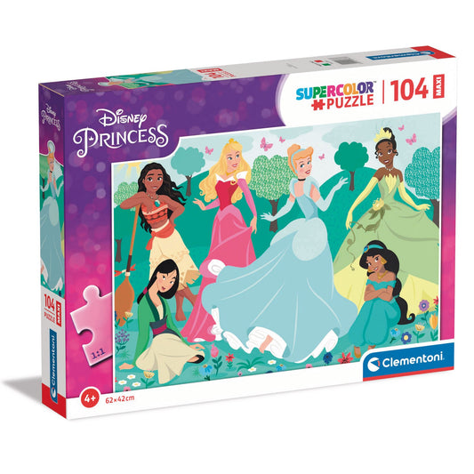 Puzzle Clementoni Super 104 Piese - Disney Princess 2025