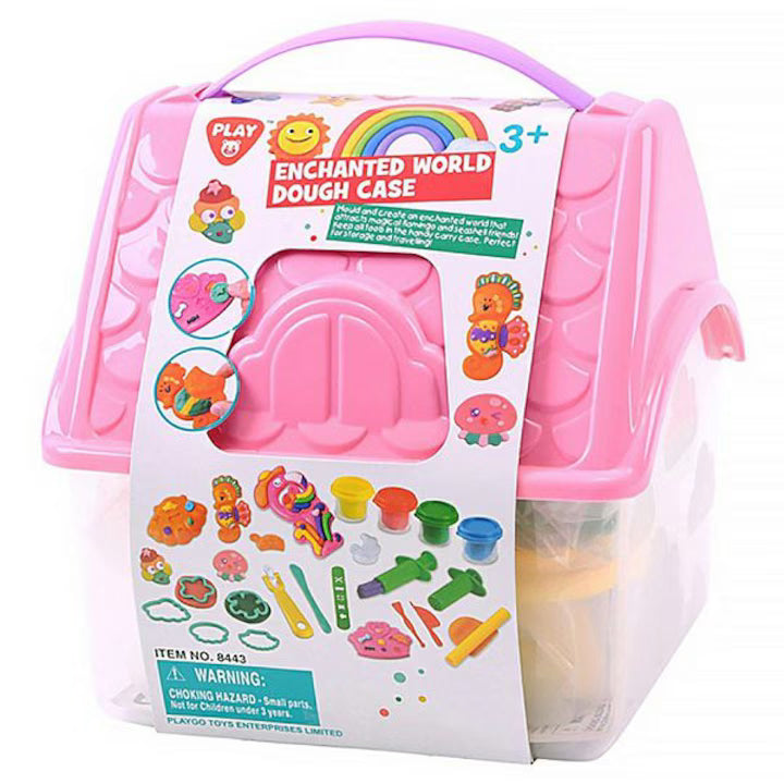 Enchanted World Dough Case - Set Plastilina Lumea Fermecata