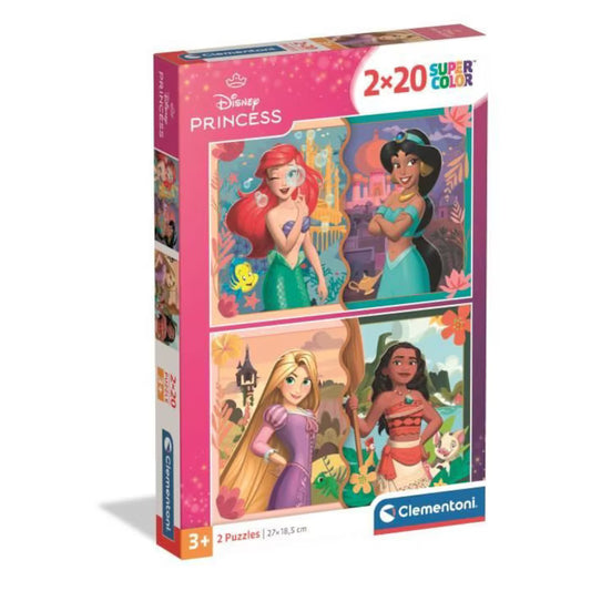 Puzzle Clementoni 2x20 Piese - Printesele Disney
