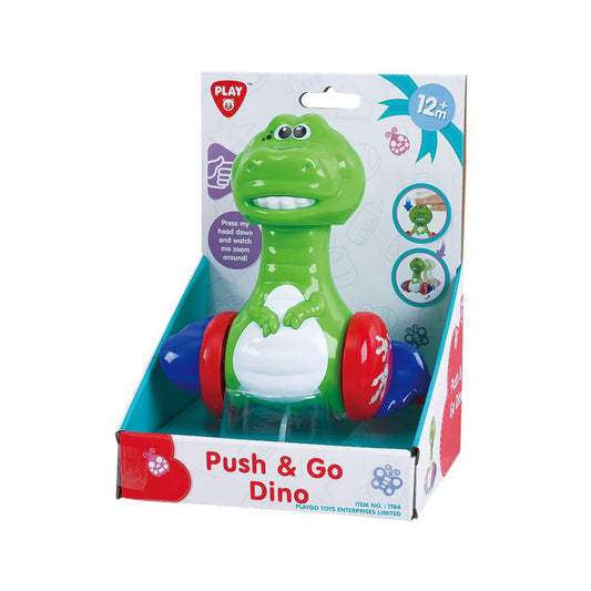 Push & Go Dino - Apasa Si Porneste Dino Vesel Si Mic
