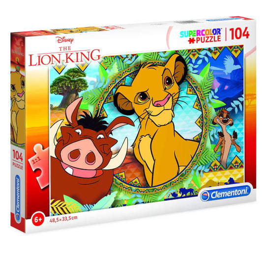Puzzle Clementoni 104 Piese - Disney Lion King 2025