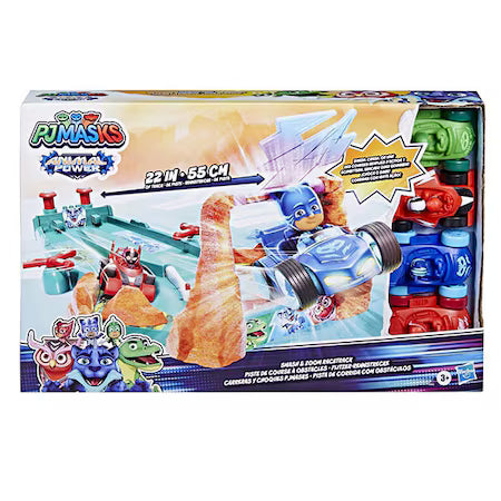 Eroi in pijamale Animal Power Smash and Zoom Racetrack