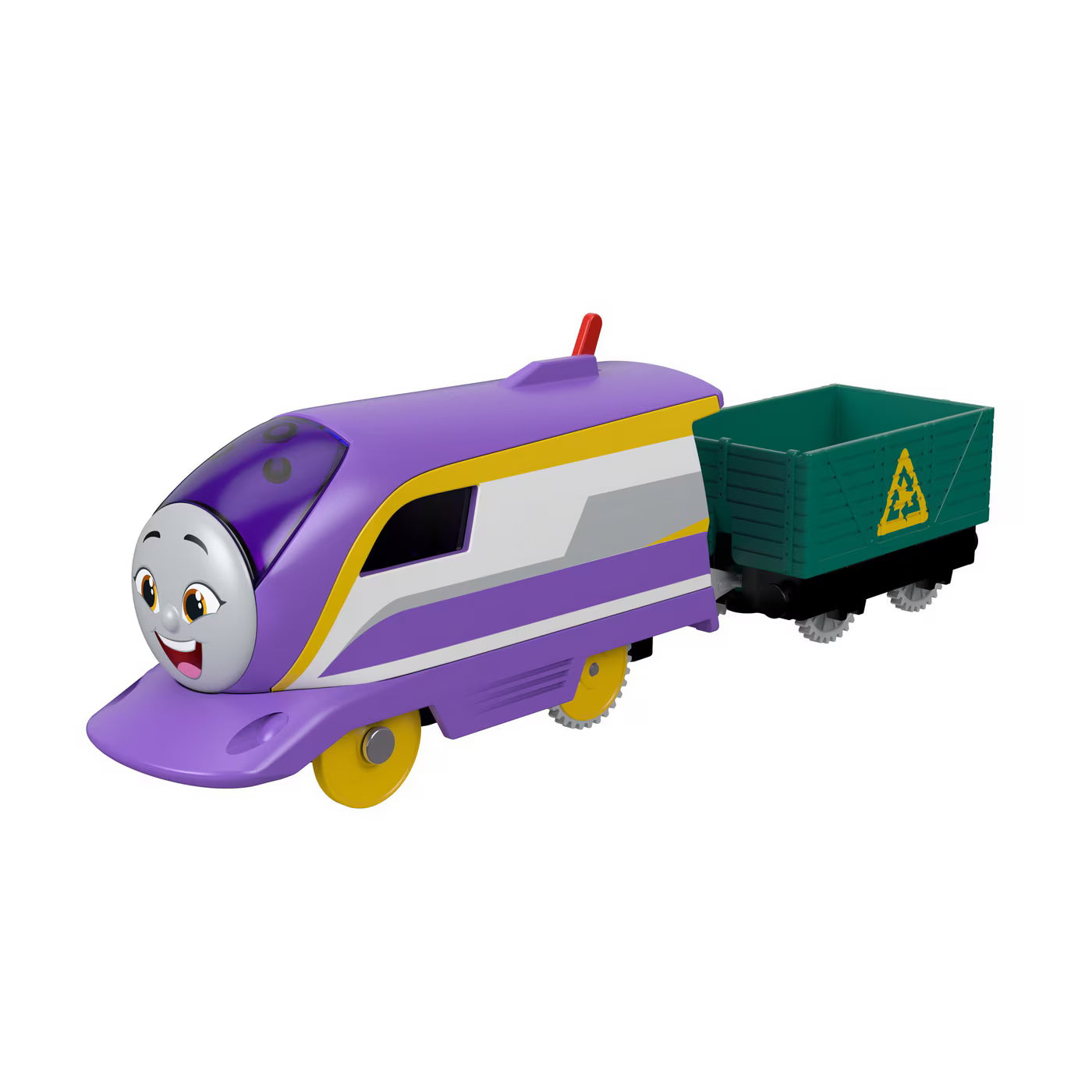 Mattel  Locomotiva motorizata Thomas si prietenii Kana cu vagon