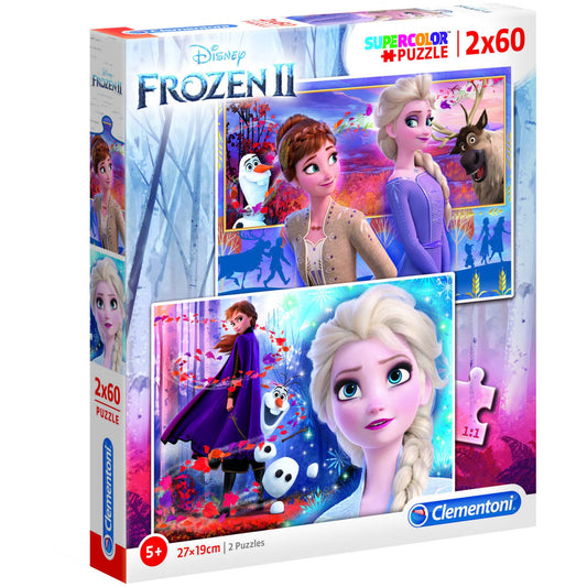 Puzzle Clementoni 2x60 Piese - Frozen