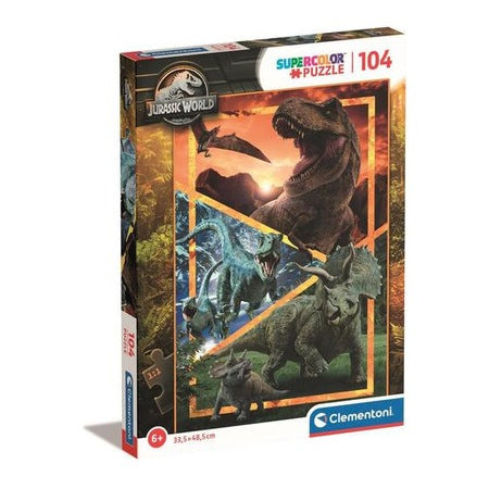 Puzzle Clementoni  104 SUPER JURASSIC WORLD