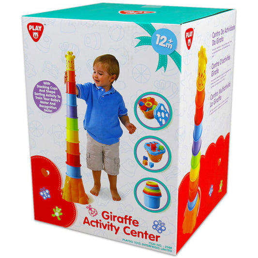 Giraffe Activity Center - Girafa Stivuibila Din Cuburi