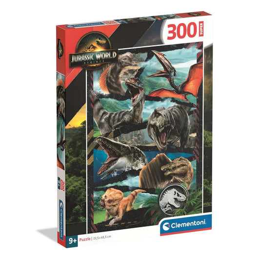 Puzzle Clementoni 300 Piese - Jurassic World 2025
