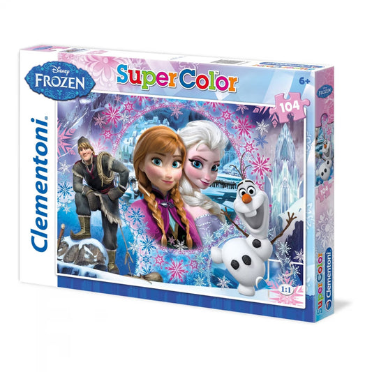 Puzzle Clementoni Super 104 Piese - Disney Frozen