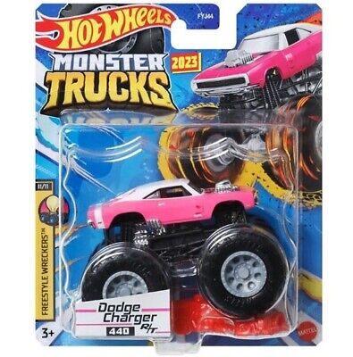 Mattel  Monster Trucks Freeastyle Wreckers  - Dodge Charger R/T 440