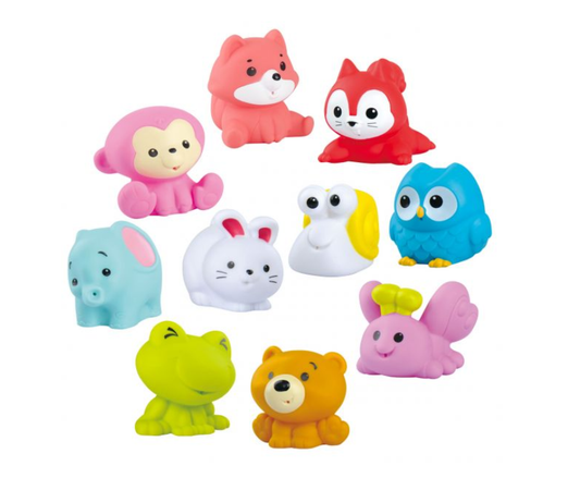 Forest Friends Squirters - 10 Animale De Padure Stropitoare