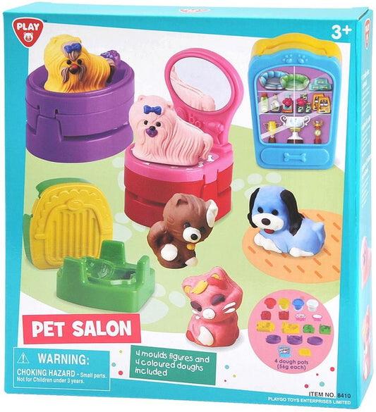 Pet Salon - Set Plastilina Salon Pentru Catei