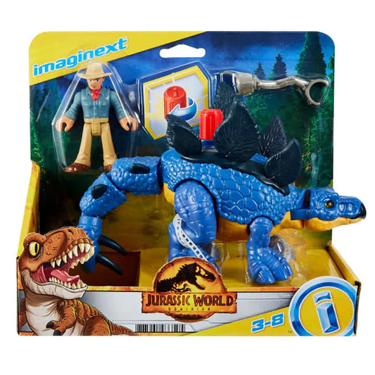 Mattel  Jurassic World Imaginext - Stegosaurus, 12 cm