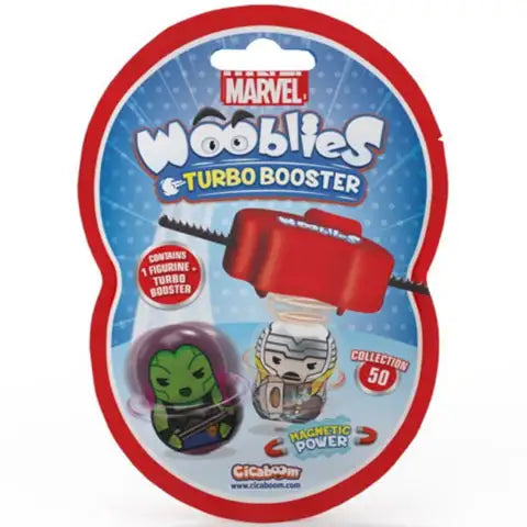 Figurina Wooblies Marvel - Magnetic Power, cu lansator