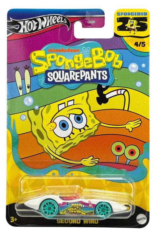 Masinuta Metalica Hot Wheels Sponge Bob - Second Wind