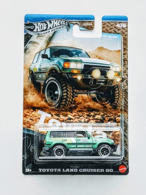 Hot Wheels Silver Series -Toyota Land Cruiser 80