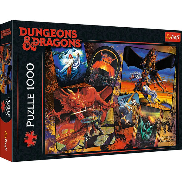 Puzzle 1000 piese - Originea Dungeons & Dragons / 6