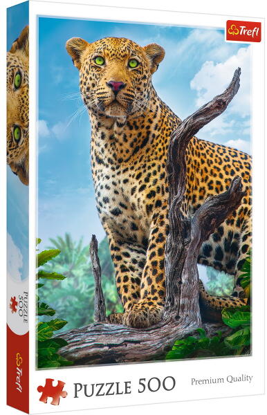Puzzle 500 piese - Leopard in Savana / 8